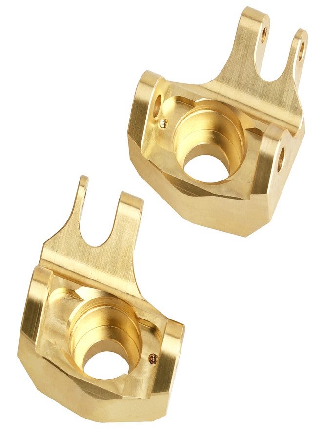 FriHobby Upgraded Heavy Duty Brass Front Steering Knuckle for Axial SCX10 II 1/10 RC Crawler Upgrades Replacement Parts Weights - Image 5